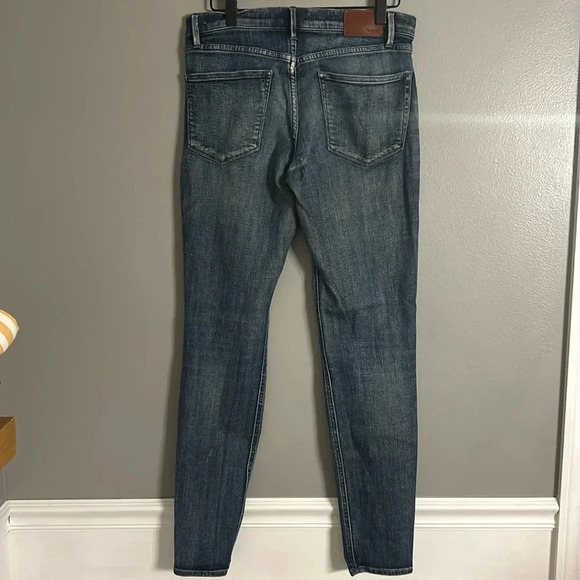 Madewell Skinny Skinny Jeans, Sz 27x32, Stretch Denim Pants - Picture 3 of 10